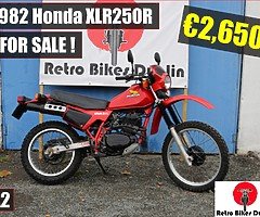 1982 Honda XLR 250R - Ride Along Video!