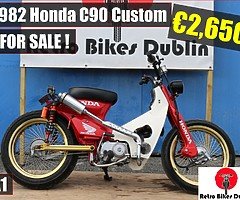 1988 Honda C90 Custom Build - Ride Along Video!