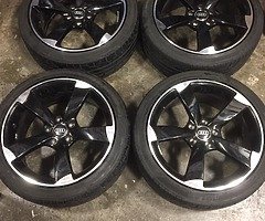 18’ Audi Ttrs 5x112 alloy wheels