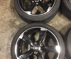 18’ Audi Ttrs 5x112 alloy wheels