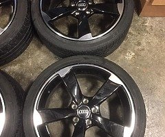 18’ Audi Ttrs 5x112 alloy wheels - Image 3/5