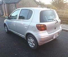 Toyota yaris with new nct