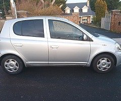 Toyota yaris with new nct