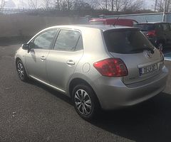 08 Toyota auris 1.4 diesel nct 02/20 tax 10/19 call [hidden information] - Image 4/10