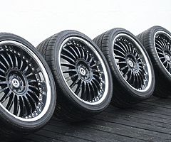 Mercedes AMG Dished Split Rim 5x112 Brabus Lorisner Carlsson 19 inch