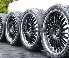 Mercedes AMG Dished Split Rim 5x112 Brabus Lorisner Carlsson 19 inch