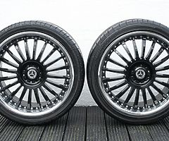 Mercedes AMG Dished Split Rim 5x112 Brabus Lorisner Carlsson 19 inch - Image 3/7