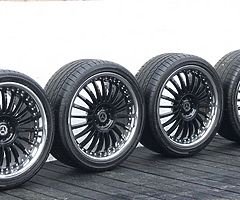 Mercedes AMG Dished Split Rim 5x112 Brabus Lorisner Carlsson 19 inch - Image 5/7