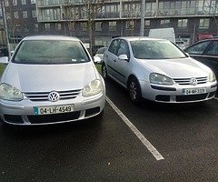 vw golf 1.4 and 2.0 braking only