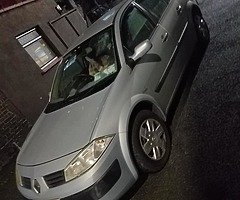 Clean megane on the button