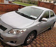 Toyota Corolla Luna 2008 1.4 petrol fresh NCT Tax 5 months Very low millage 91 miles Very nice car