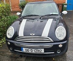 Mini one 1,6 petrol 2006 manual transm.