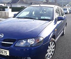 04 nissan almera nct03-20 taxed