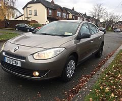 Renault Fluence 1.5 Dci. Manual. 2012. New 2 year Nct. 209k klms Dublin 7