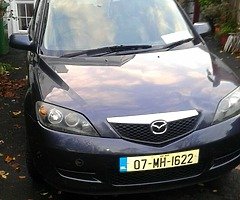 MAZDA 2 2007 TAXED to March 2020