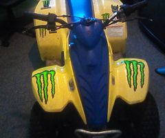 Good quad will make a good Xmas present back brake needs pads tats it