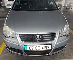 2007 Volkswagen Polo 1.2L. €1,100. Or nearest offer.