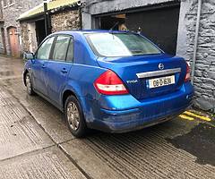 2008 Nissan Tiida AUTOMATIC for repair or spares