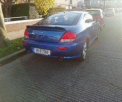 2005 hyundai coupe 2 litre auto with nct