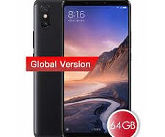 BrandNew Global Version Xiaomi MI Max 3 Black 4GB 64GB