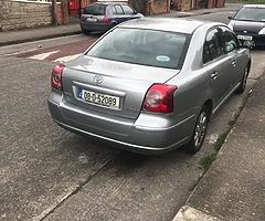 Toyota Aventis 1.6 petrol no tax r NCT New clutch just done Driving 100% - Image 4/4