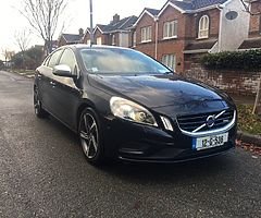 Volvo S60 D3. R Design. 6 speed manual. 2012. Tax end 6/20. Nct 10/21. Full Service history.