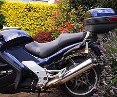 BMW 1200GT ABS sport tourer and panniers