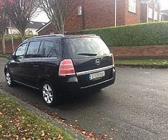 Opel Zafira 1.6i Petrol 16v. 7 Seats. Nct end June 20. Tax end January. 245 klms. T/Belt 230 klms