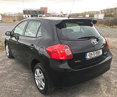 09 TOYOTA AURIS NEWLEY NCTED 3-21 ONLY 174,000KMS 1.4 PETROL !!!!!