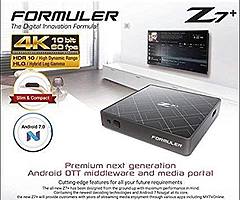 BrandNew Formuler Z7+ Plus 4K Quad Core 2GB DDR4 Android 7.1 IR Extender