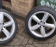 18" A5 Sline for sell or swap for 19" Miami's 5x112