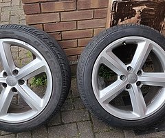 18" A5 Sline for sell or swap for 19" Miami's 5x112 - Image 6/6