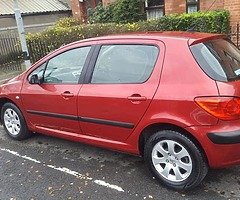Peugeot 307 nctd 05/20 2007 service history 1.4 petrol manual