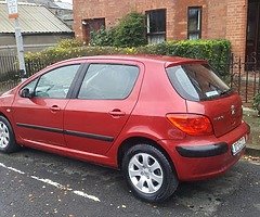 Peugeot 307 nctd 05/20 2007 service history 1.4 petrol manual