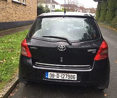 Toyota Yaris 08 damaged repairable