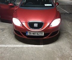 Seat leon 2006, 1.6 petrol, NCT and Tax