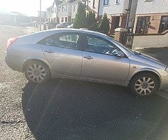 Nissan primera driving perfect tax till end month test out