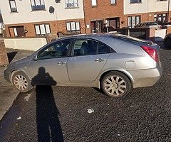 Nissan primera driving perfect tax till end month test out