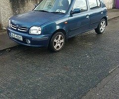 00 Nissan Mirca Automatic nct 4/20 Taxed till end of 12/19 Low milage