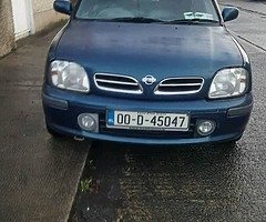 00 Nissan Mirca Automatic nct 4/20 Taxed till end of 12/19 Low milage
