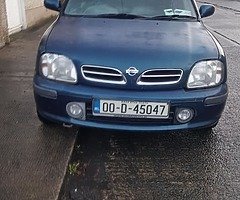 00 Nissan Mirca Automatic nct 4/20 Taxed till end of 12/19 Low milage - Image 6/8