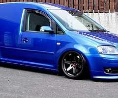 Caddy coilovers alloys etc