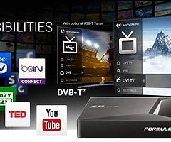 Latest & RocketFast FORMULER Z8 Dual Band 5G Gigabit LAN 2GB RAM 16GB ROM 4K Media Streamer