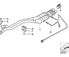 E39 528i exhaust