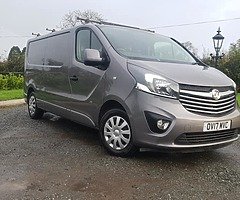 2017 VAUXHALL VIVARO SPORTIVE INCLUDES VAT BITURBO