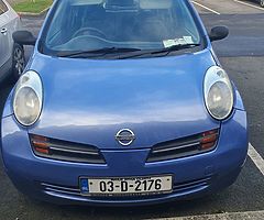Nissan micra 1liter Nct 2 months Tax 2 months