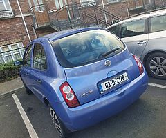 Nissan micra 1liter Nct 2 months Tax 2 months