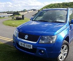 I will sell or exchange for a van suzuki grand vitara 1.9td .year 08.DOE 07.20.Komm.mileage 280km.pr