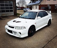 1999 Mitsubishi evo 6 MINT
80k miles fsh
Mot june.
NO RUST at all anywhere ! It was imported by tor