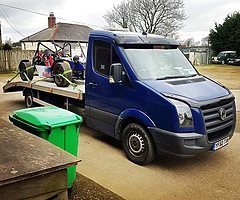 2011 vw crafter 2.5tdi 5 cylinder 3.5t recovery truck.
Only done 120k with service history.
New mot.